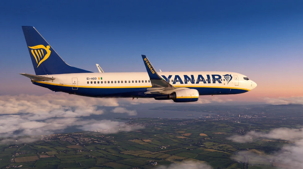 Avión de Ryanair