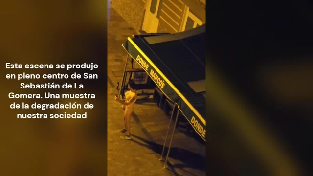 Pleno centro de San Sebastián de La Gomera. Una sociedad muerta