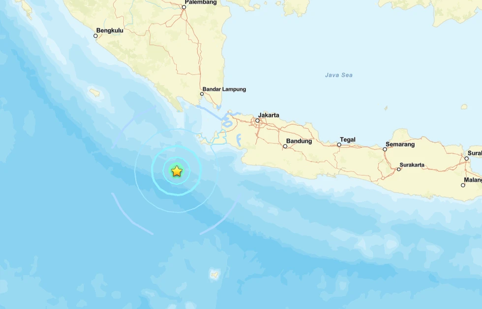 Sismo en la costa de Indonesia
