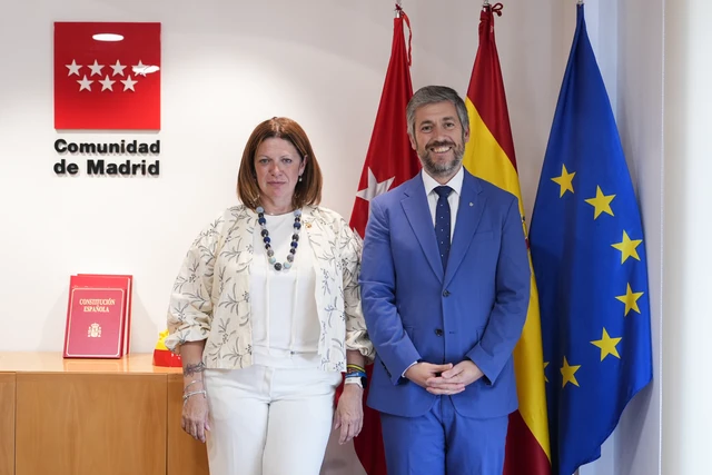 La Comunidad de Madrid recibe a la nueva presidenta de la Asociación de Víctimas del Terrorismo