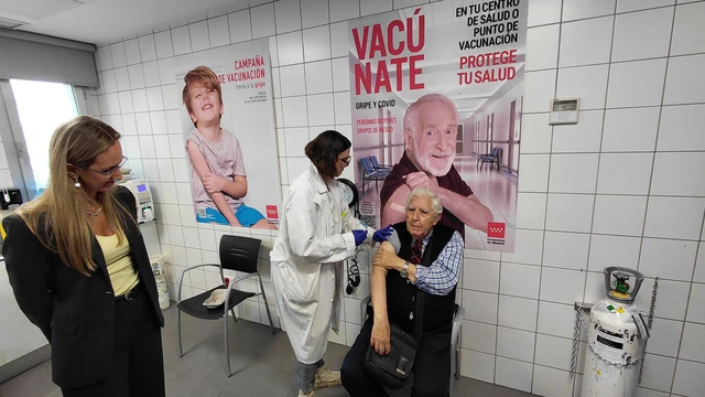 Comienza la vacunación contra la gripe en Madrid, que incluye por primera vez a los menores de 5 a 7 años