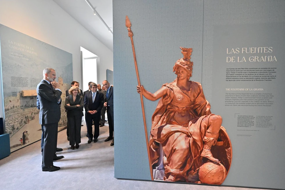 Patrimonio Nacional abre un centro dedicado a las fuentes de La Granja