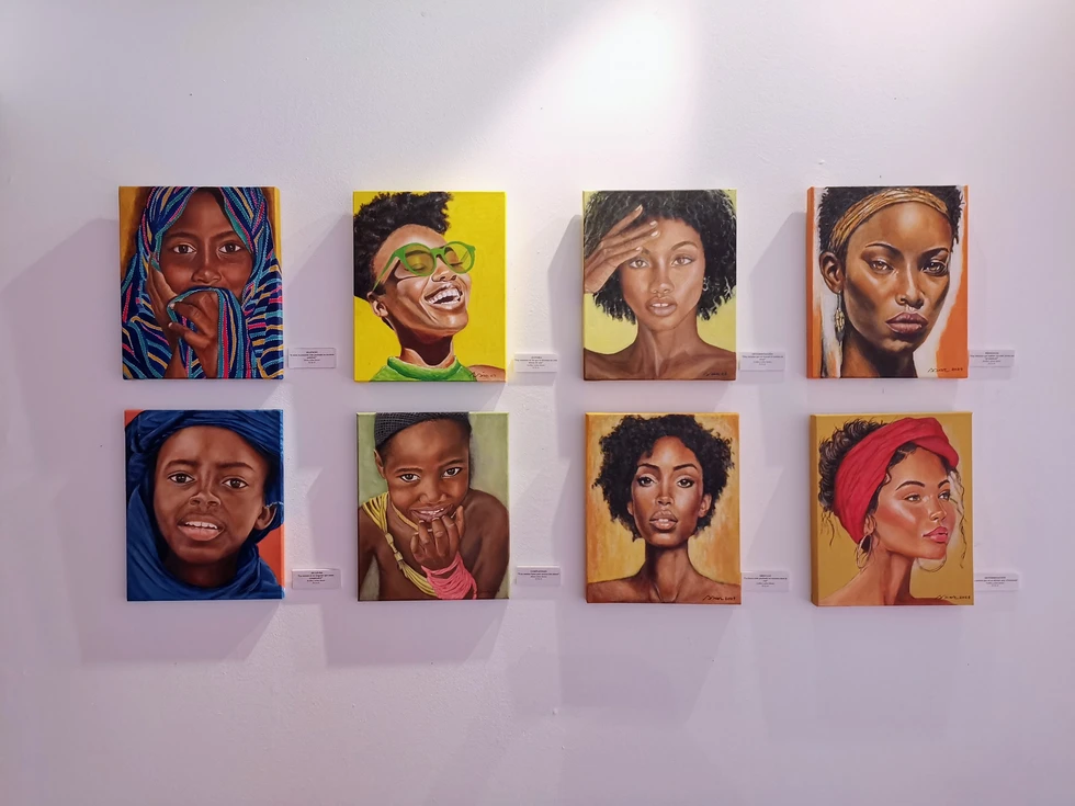 La Sala de Exposiciones del Museo de Historia de Agüimes acoge "EmocionArte", de la pintora autodidacta Ángeles Díaz León / TVi