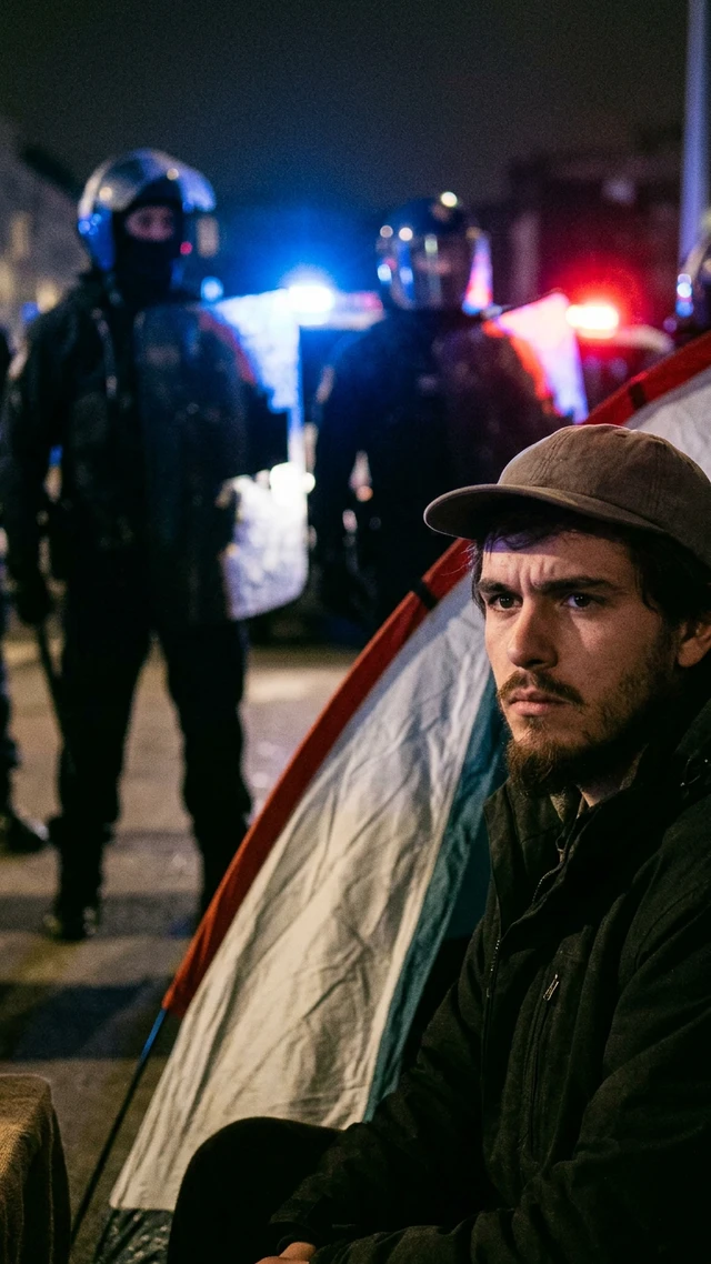 Desalojan la acampada por la vivienda en Oporto