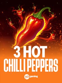 3 Hot Chilli Peppers