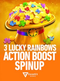 3 Lucky Rainbows Action Boost SpinUP