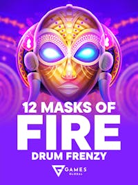 12 Masks of Fire Drum Frenzy