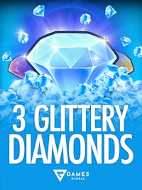 3 Glittery Diamonds