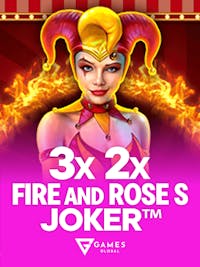 3x 2x Fire and Roses Joker