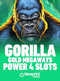 Gorilla Gold Megaways: Power 4 slots