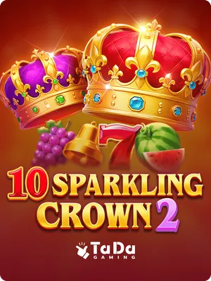 Gem-encrusted crown and sparkling jewel symbols on a deep blue royal background