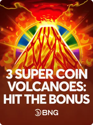 3 Super Coin Volcanoes: Hit the Bonus