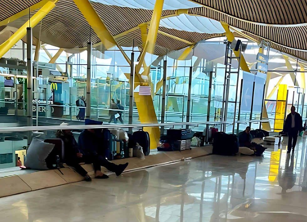 Los trabajadores de Barajas ven con preocupación la posible vuelta de personas sin hogar