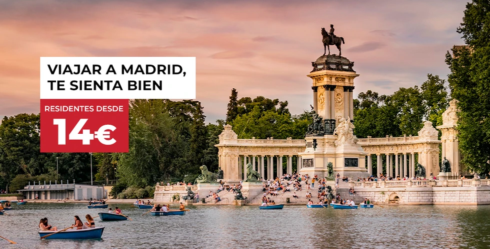 Escapadas desde Canarias a Madrid con Iberia Express desde 14 euros