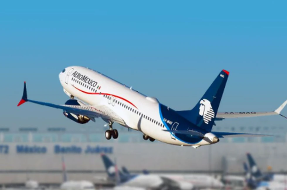 Nuevo susto en un vuelo de Aeroméxico por fallo en la presurización