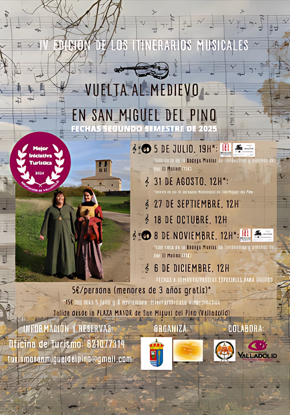IV EDICIÓN DE LOS ITINERARIOS MUSICALIZADOS DE SAN MIGUEL DEL PINO