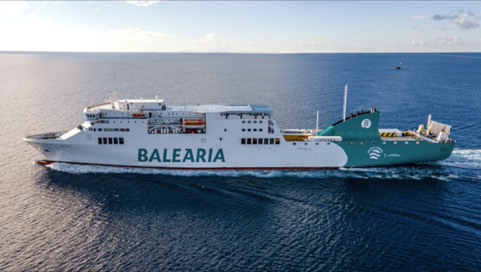 Baleària reduce un 5% su huella de carbono en el transporte de mercancías