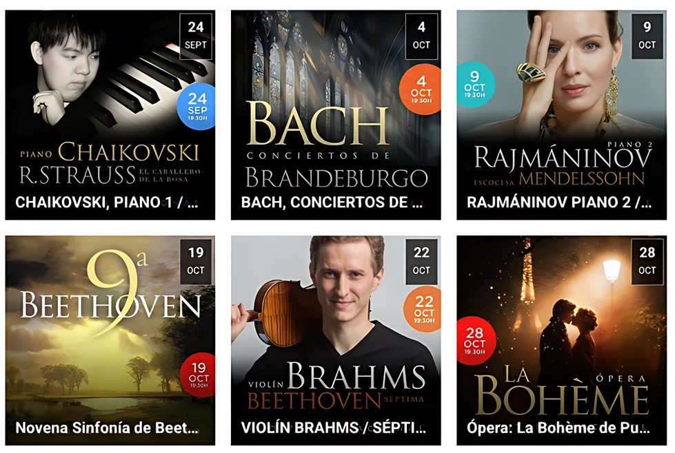 La Fundación Excelentia arranca la nueva temporada 2025/26 prometiendo las grandes sinfonías de todos los tiempos