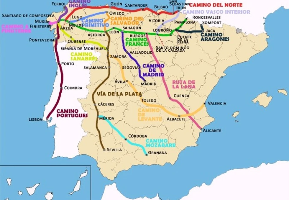 El Camino de Santiago: Origen, rutas y requisitos para obtener la Compostela
